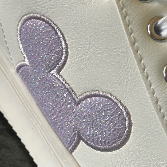 Disney White and Purple Sneakers Mickey logo - Picture 8 of 10